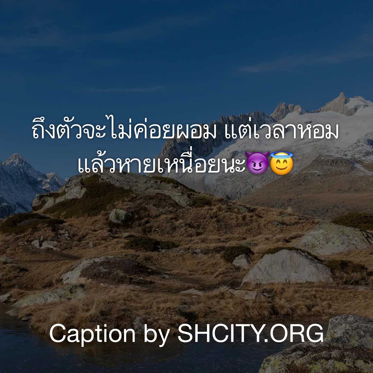 แคปชั่นกวนตีน