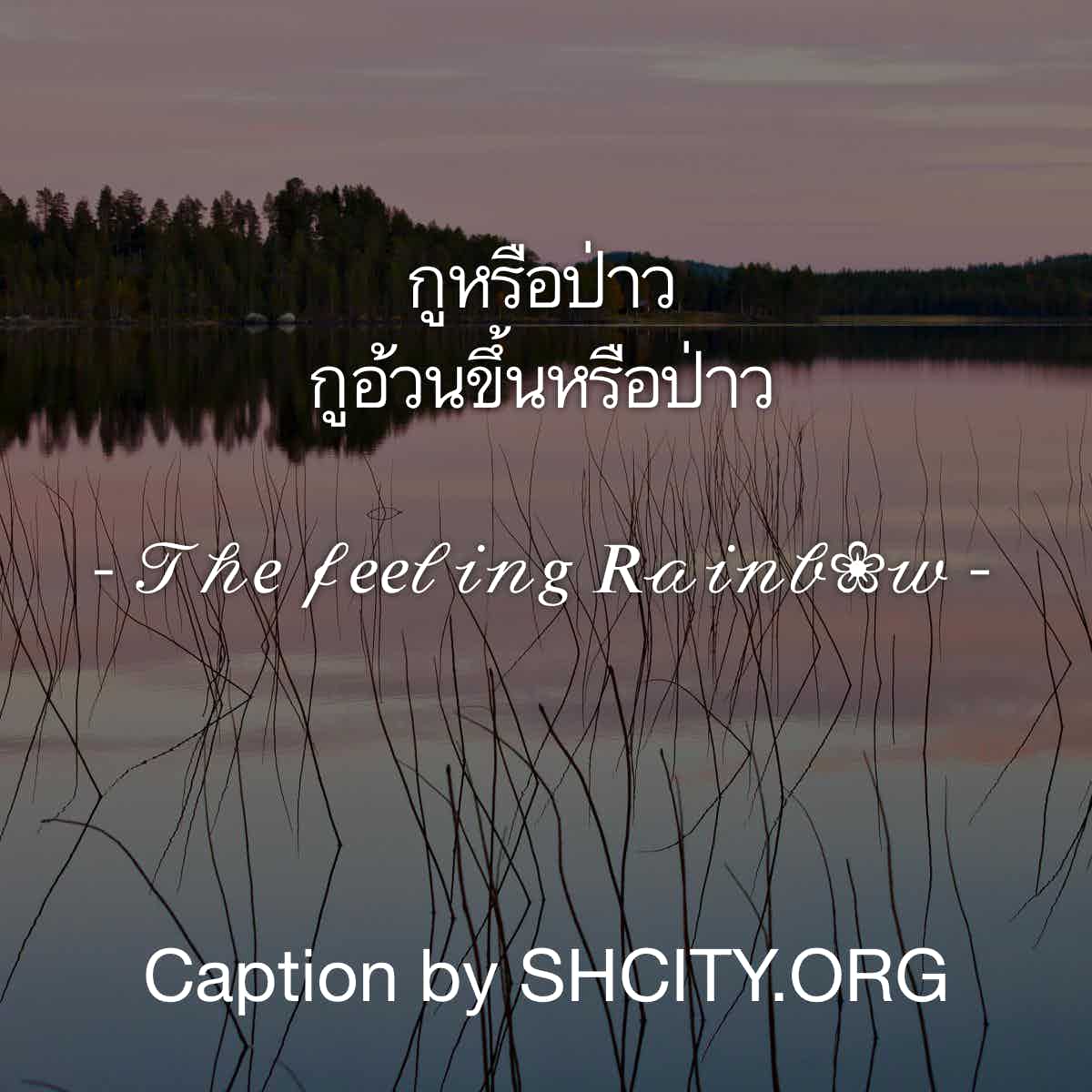 แคปชั่นเสี่ยว