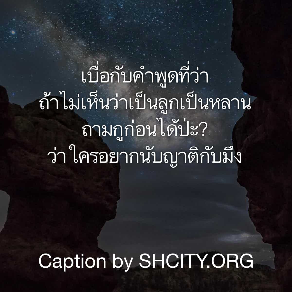 แคปชั่นกวนตีน